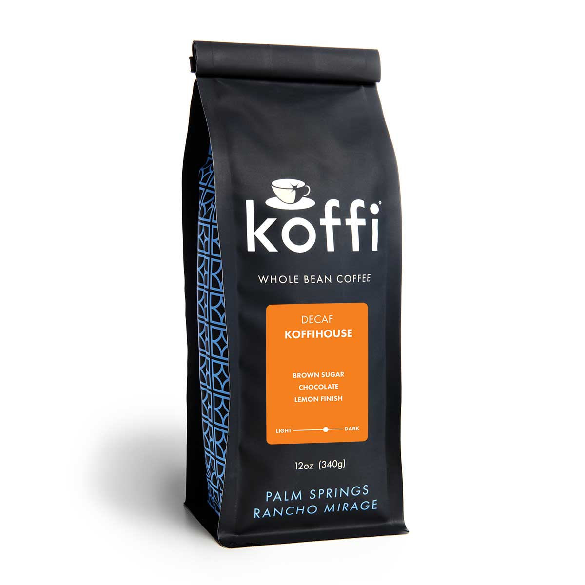 Decaf Koffihouse Blend by Koffi Coffee from Palm Springs, CA