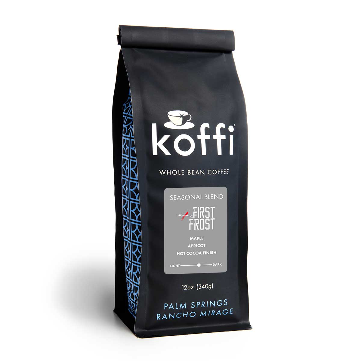 First Frost Seasonal Coffee by Koffi Coffee from Palm Spring, CA