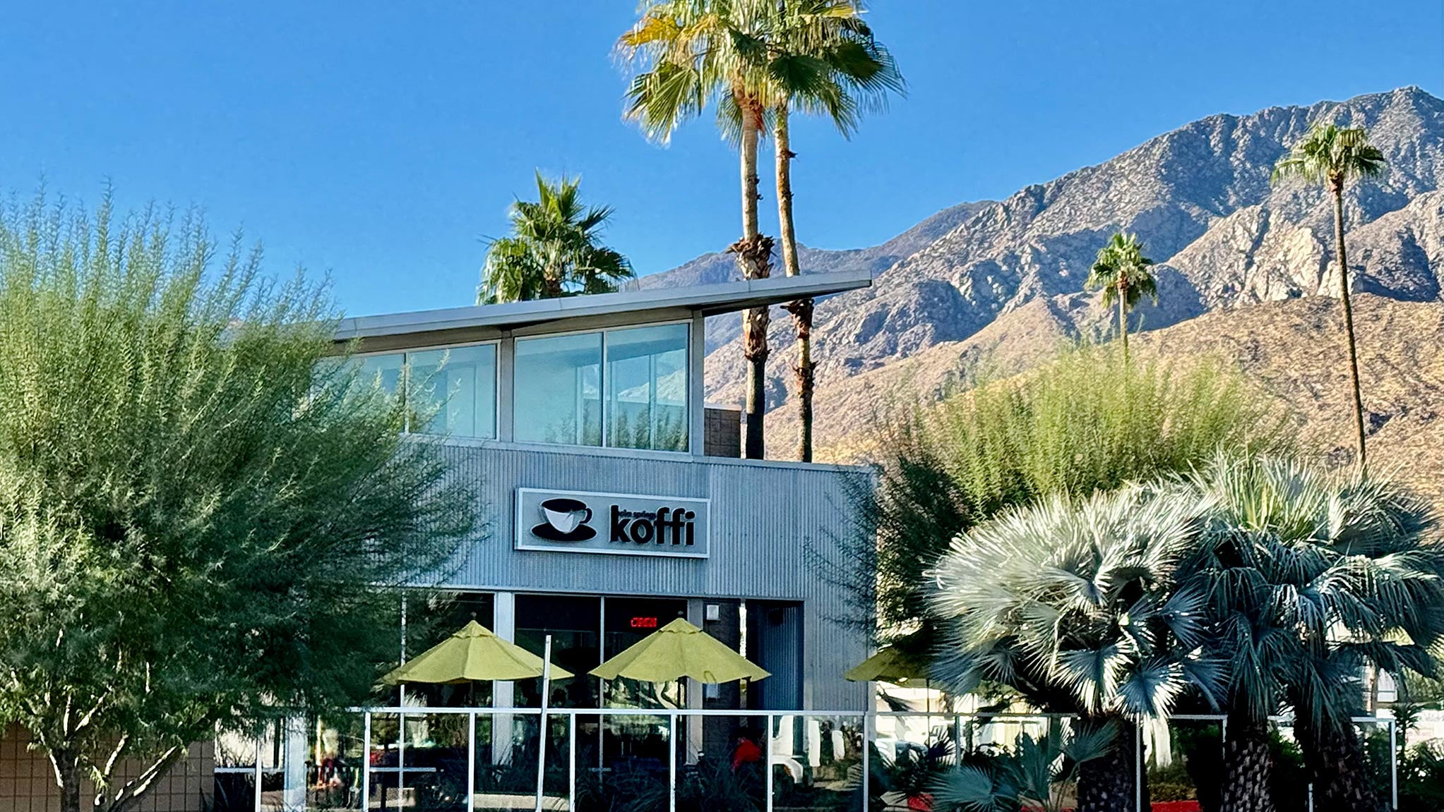 Koffi Coffee Palm Springs South Exterior