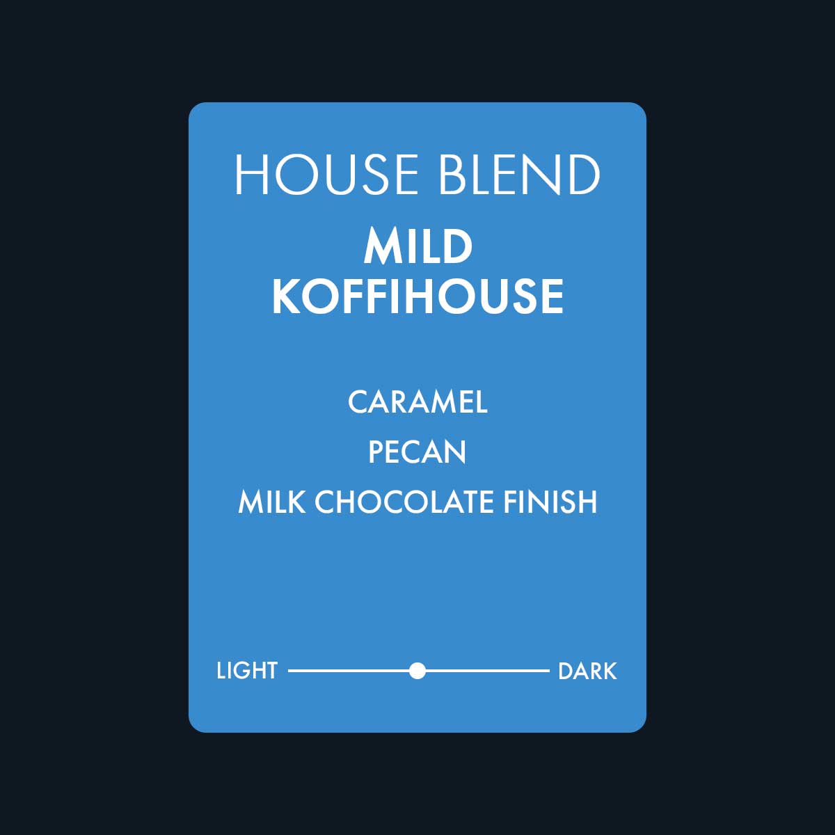 Mild Koffihouse Coffee Info