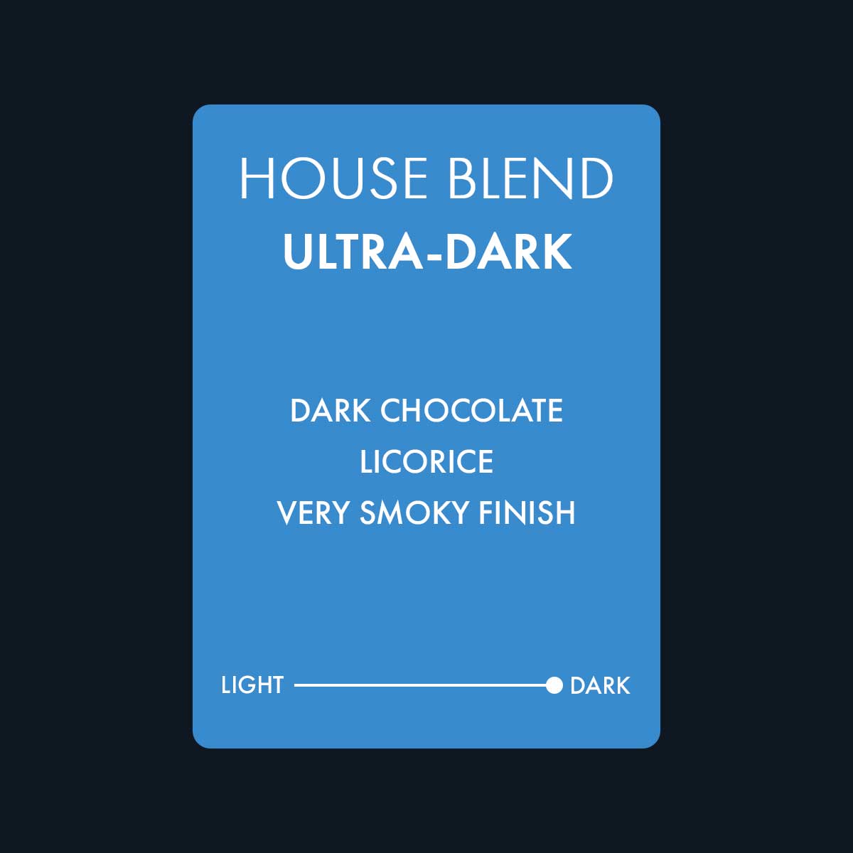 Ultra Dark Blend Info